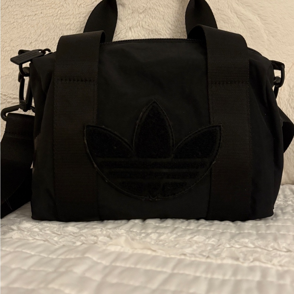 Adidas Black Crossbody Bag with Logo